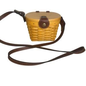 Longaberger Homecoming Bee Station 2000 Kiddie Basket Purse‎